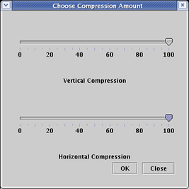 Choose Compression Amount