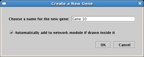 Draw New Gene into Existing Module