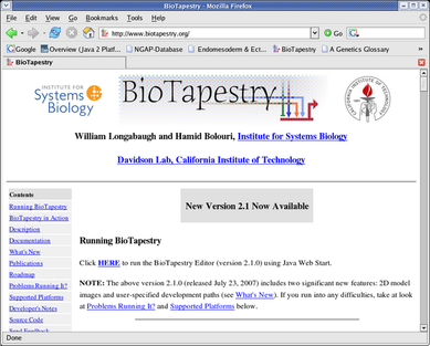 BioTapestry Home Page