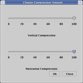 Choose Compression Settings