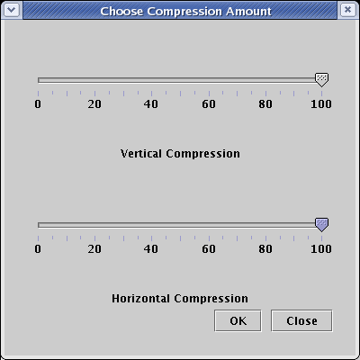 Choose Compression Settings