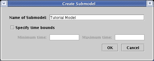 Create Submodel Dialog