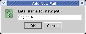 Add New Path Dialog